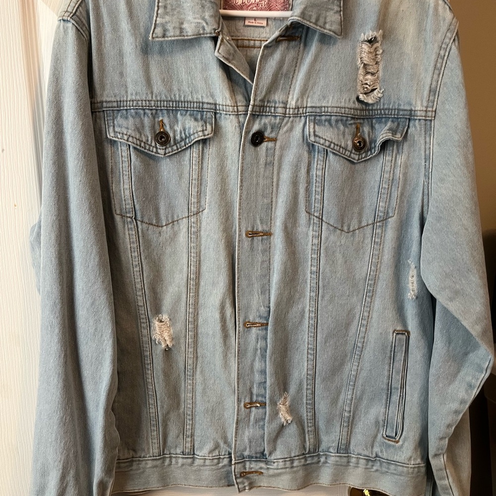 Brooklyn Cloth Light Blue Denim Jacket - Picture 2 of 11